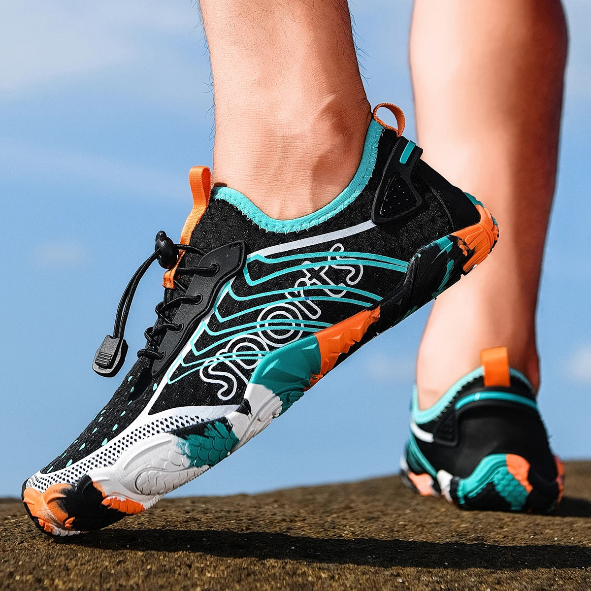 Quick Dry Barefoot Water Shoes Breathable Aqua Beach Sneakers
