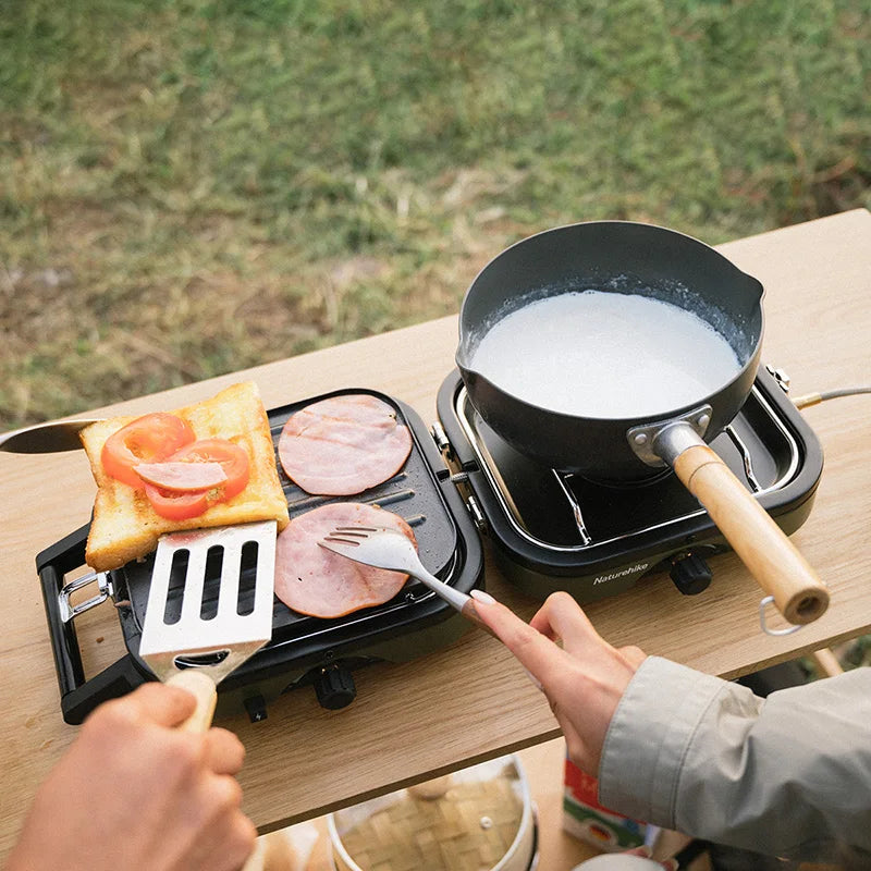 Naturehike Portable Two Burner Folding Gas Outdoor Stove