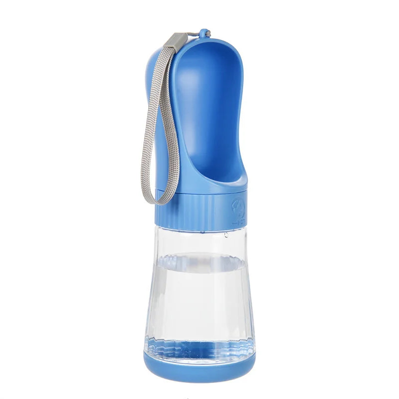 Portable Glass Pet Water Bottle Dogs Travel Drinking Dispenser