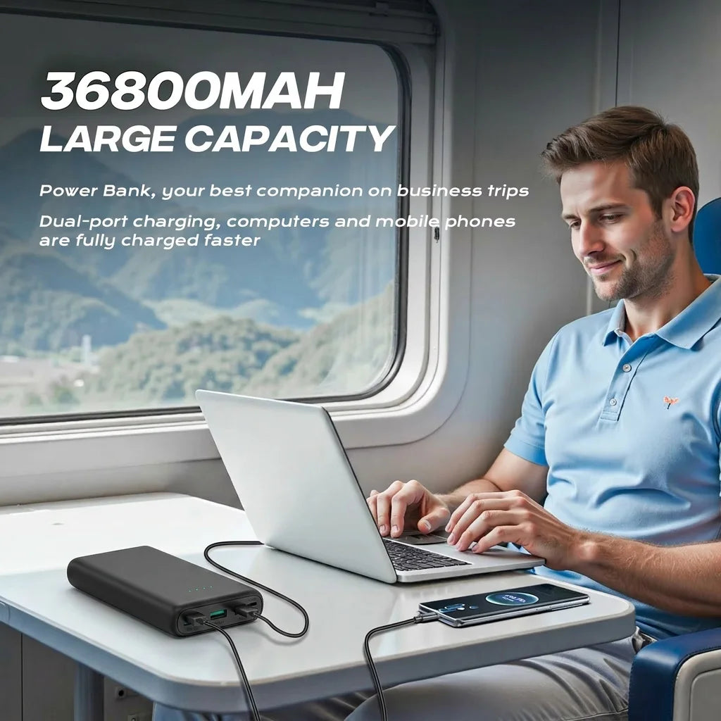 Chictree 18W PD Fast Charging Portable Power Bank USB C