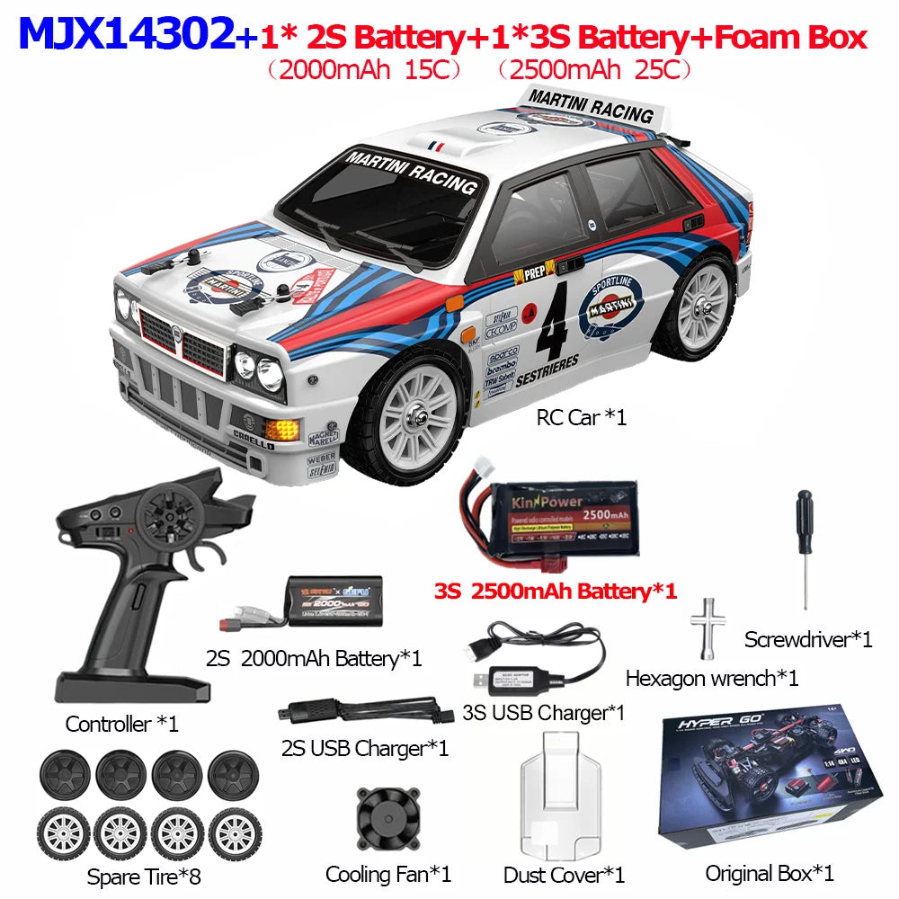 MJX Hyper Go RC Drift Car With Gyroscope Electric Toy