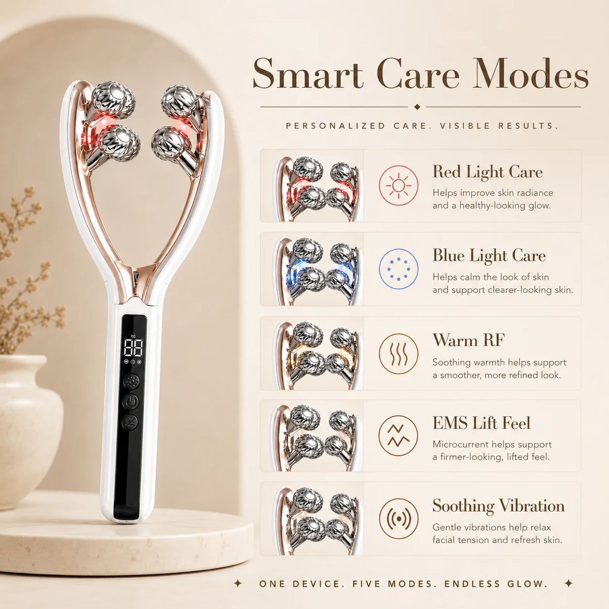 Electric Facial Roller Massager