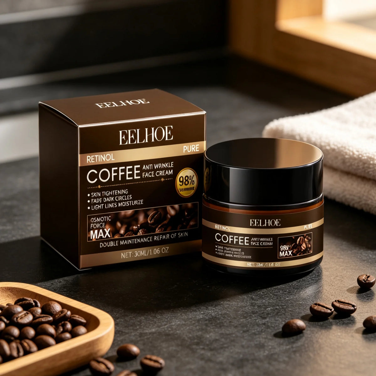 EELHOE Anti Wrinkle Facial Cream With Retinol For Smooth Skin