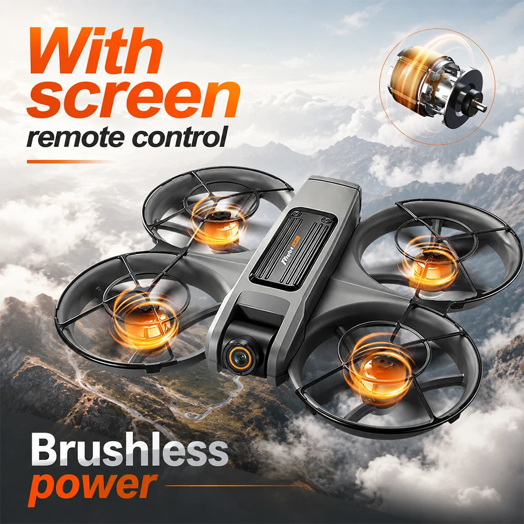 ZNLYRION 8K Dual Camera RC Drone Brushless Motor Obstacle Avoidance
