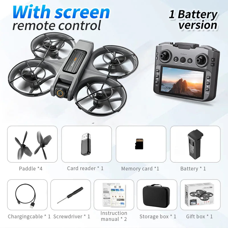 ZNLYRION 8K Dual Camera RC Drone Brushless Motor Obstacle Avoidance