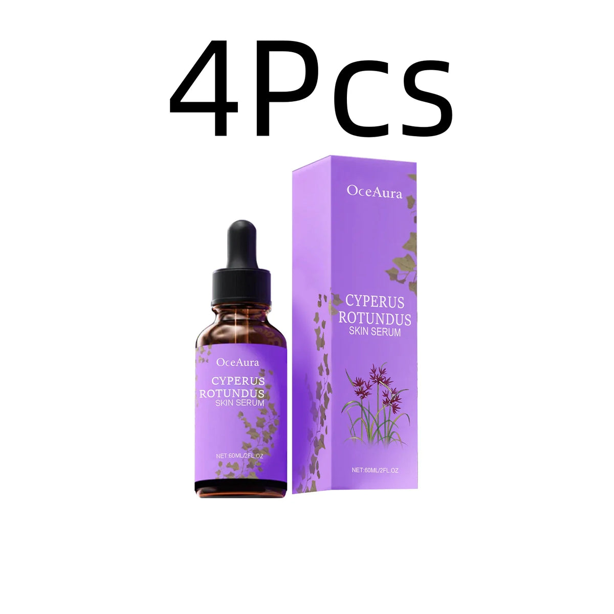 OceAura Hair Removal Care Oil Quick Absorption Moisturize Skin Reduce Discomfort Non Greasy Light Texture Cyperus Rotundus Serum