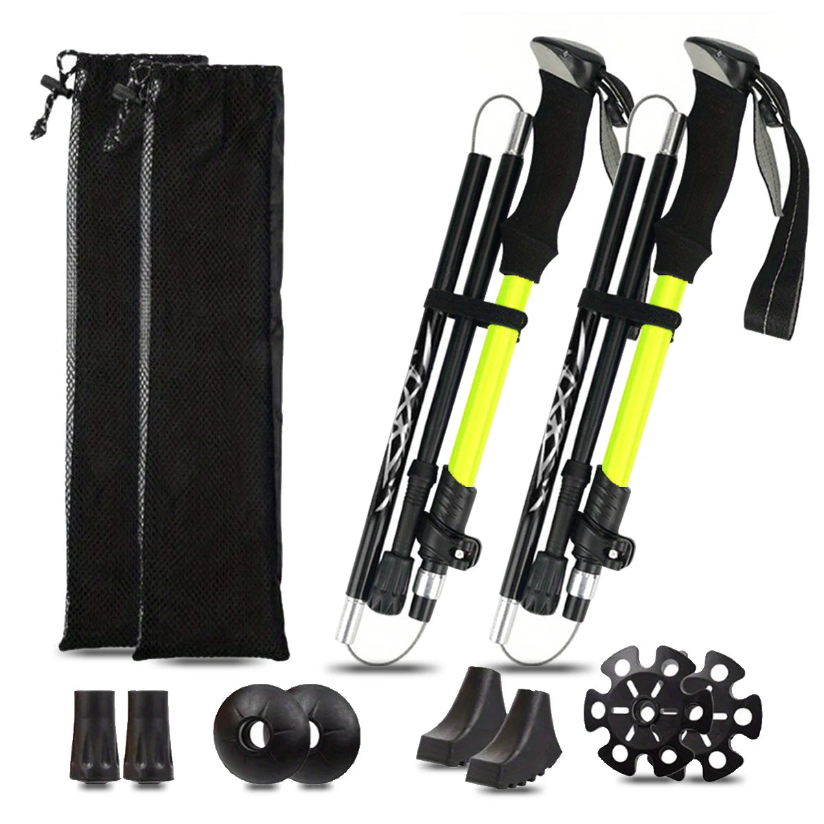 Ultralight Aluminum Alloy Trekking Poles For Outdoor Hiking