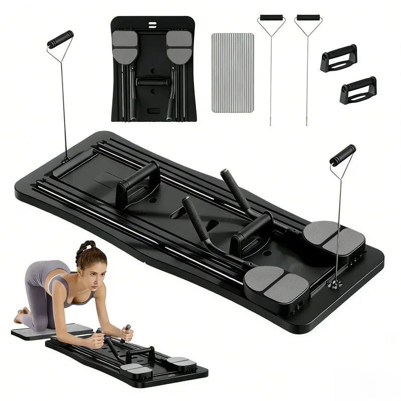 Foldable Pilates Sliding Board For Core And Leg Training