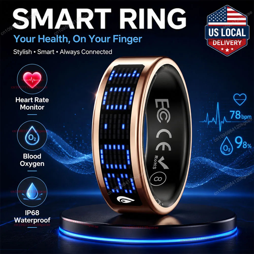 Ola Esporte Smart Ring Heart Rate Blood Oxygen Monitor