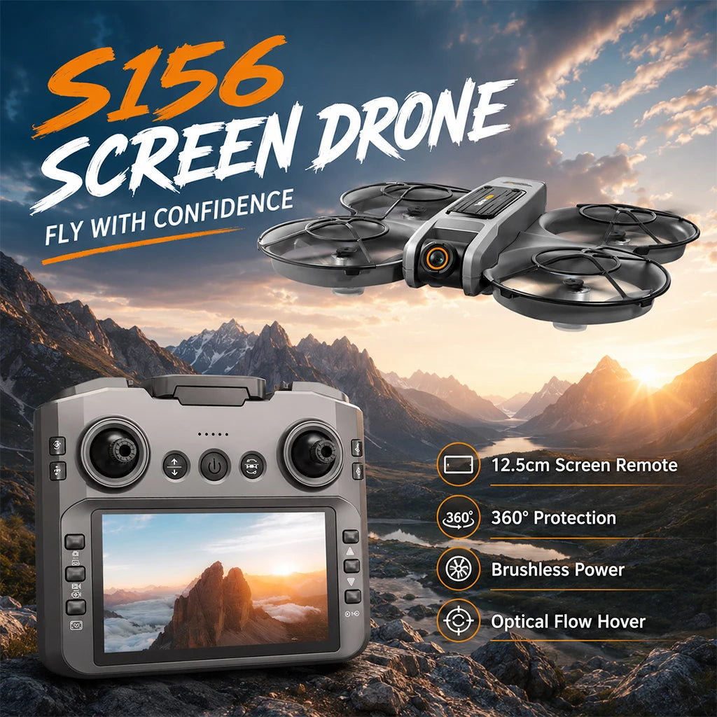 ZNLYRION 8K Dual Camera RC Drone Brushless Motor Obstacle Avoidance