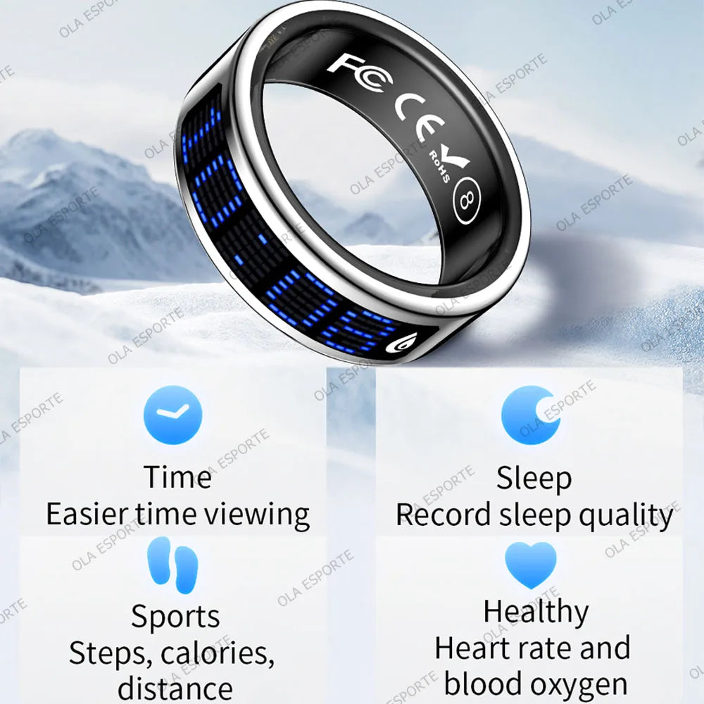 Ola Esporte Smart Ring Heart Rate Blood Oxygen Monitor