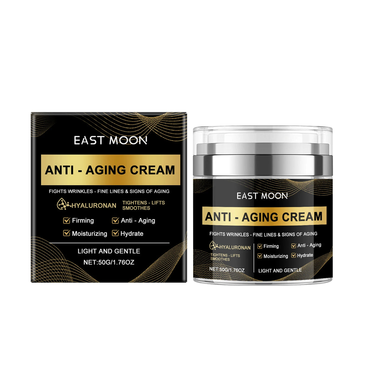 50G Men Face Cream Deep Moisturizing Nourishing Pores Improve Skin Texture Boosts Elasticity Smoothing Lifting Fade Fine Lines Firming Men 's Facial Cream