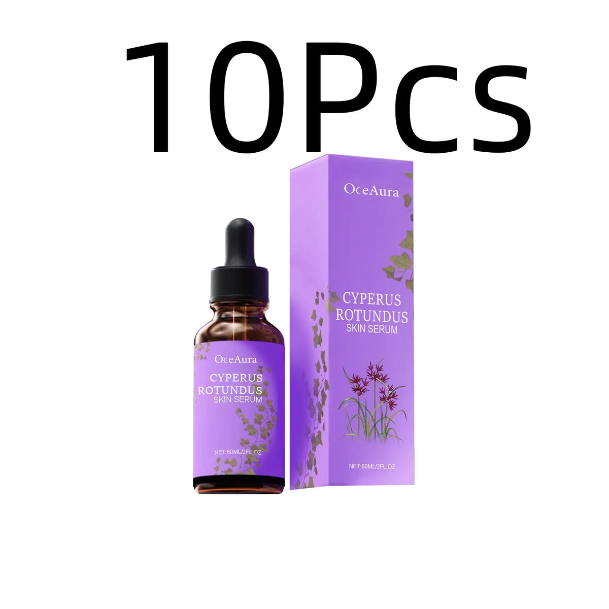 OceAura Hair Removal Care Oil Quick Absorption Moisturize Skin Reduce Discomfort Non Greasy Light Texture Cyperus Rotundus Serum