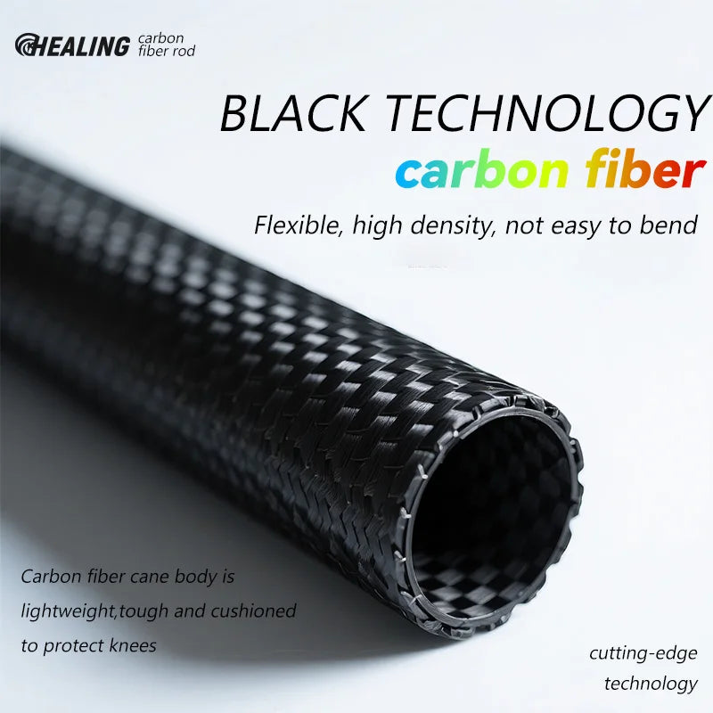 Okhealing Carbon Fiber Antishock Trekking Poles For Hiking And Camping