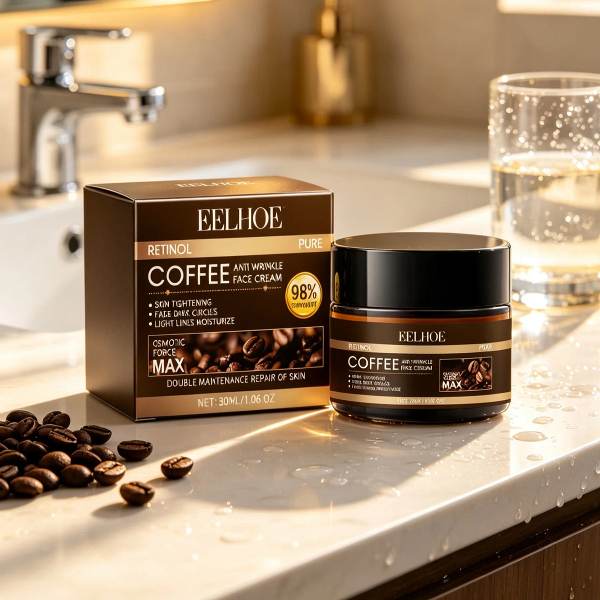 EELHOE Anti Wrinkle Facial Cream With Retinol For Smooth Skin