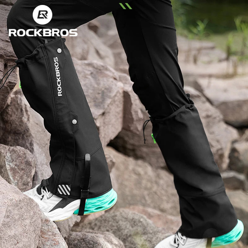 Rockbros Waterproof Outdoor Snow Leg Gaiters Hiking Protection