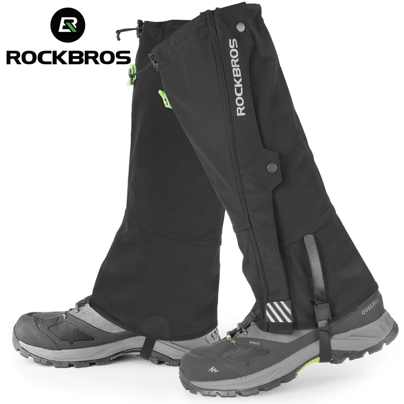 Rockbros Waterproof Outdoor Snow Leg Gaiters Hiking Protection