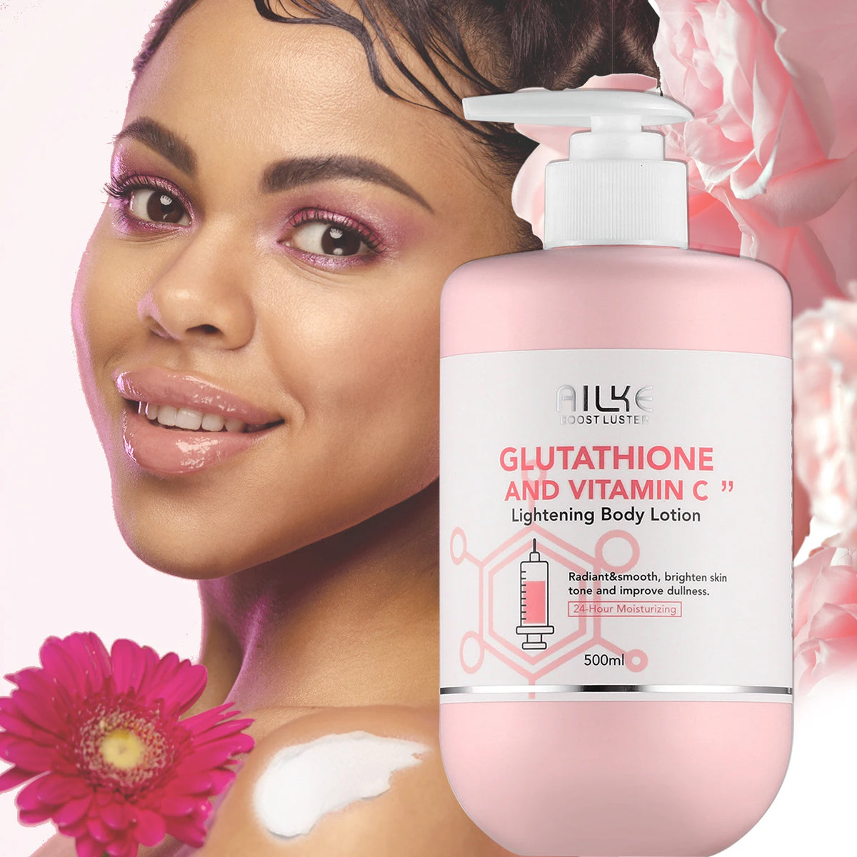 AILKE Vitamin C Glutathione Brightening Body Lotion
