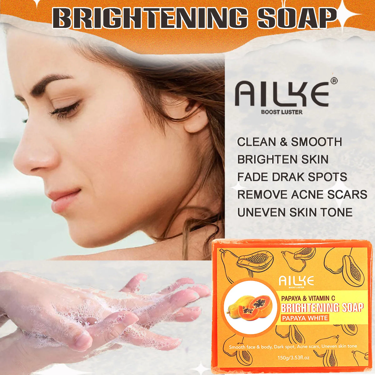 Ailke Multi Vitamin Whitening Body Lotion For Radiant Hydration