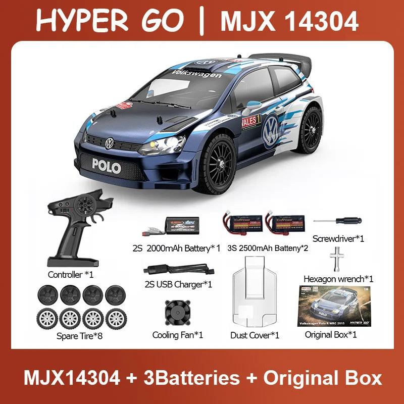 MJX Hyper Go RC Drift Car With Gyroscope Electric Toy
