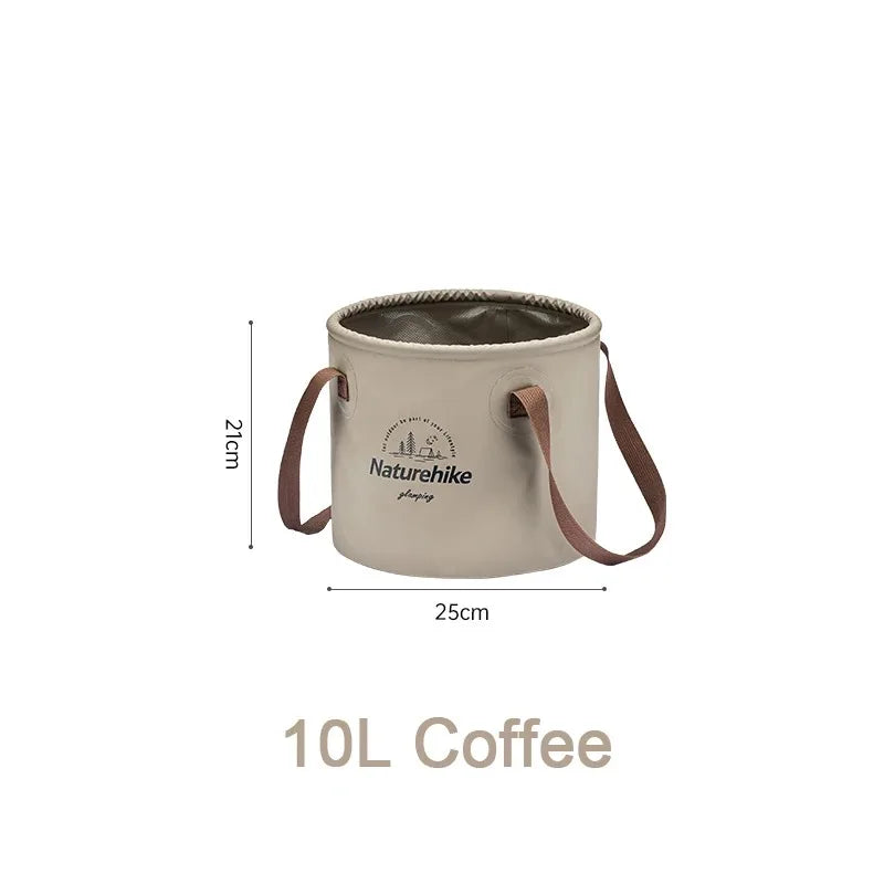Naturehike Foldable Waterproof Camping Bucket For Travel Fishing