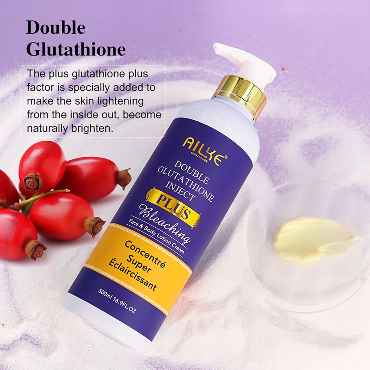 AILKE Double Glutathione Whitening Serum For Dark Spot Correction