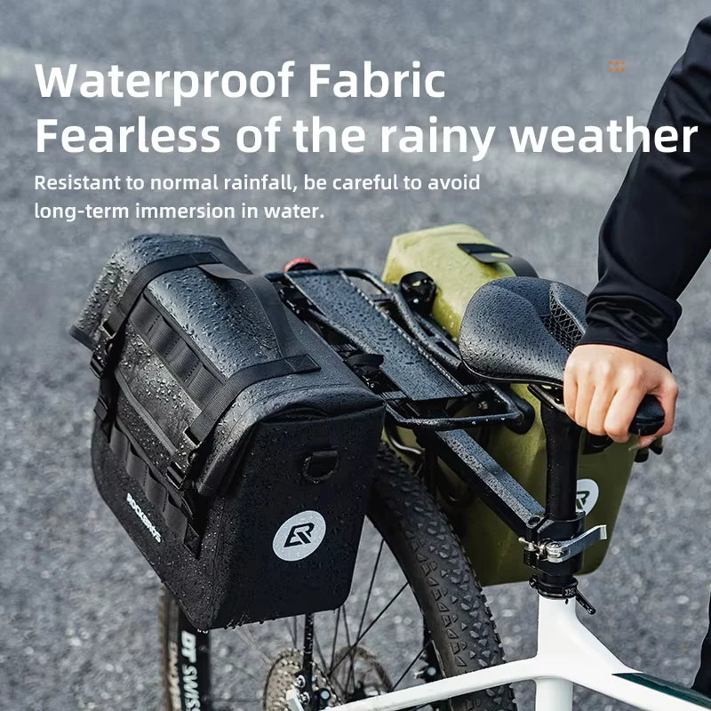 Rockbros Waterproof Bicycle Saddle Bag Multifunctional Rear Storage