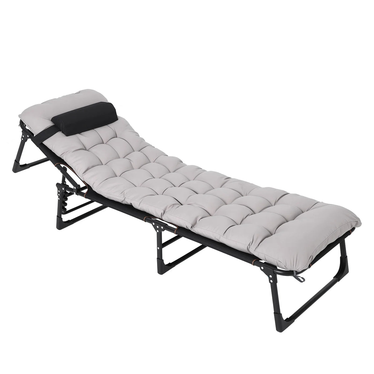 Hosslly Portable Folding Camping Bed With Thick Mattress