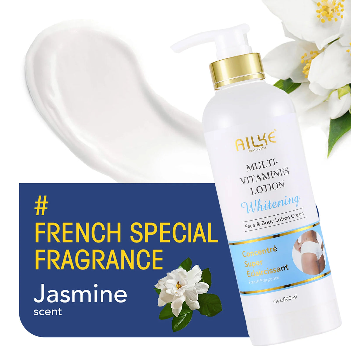 Ailke Multi Vitamin Whitening Body Lotion For Radiant Hydration