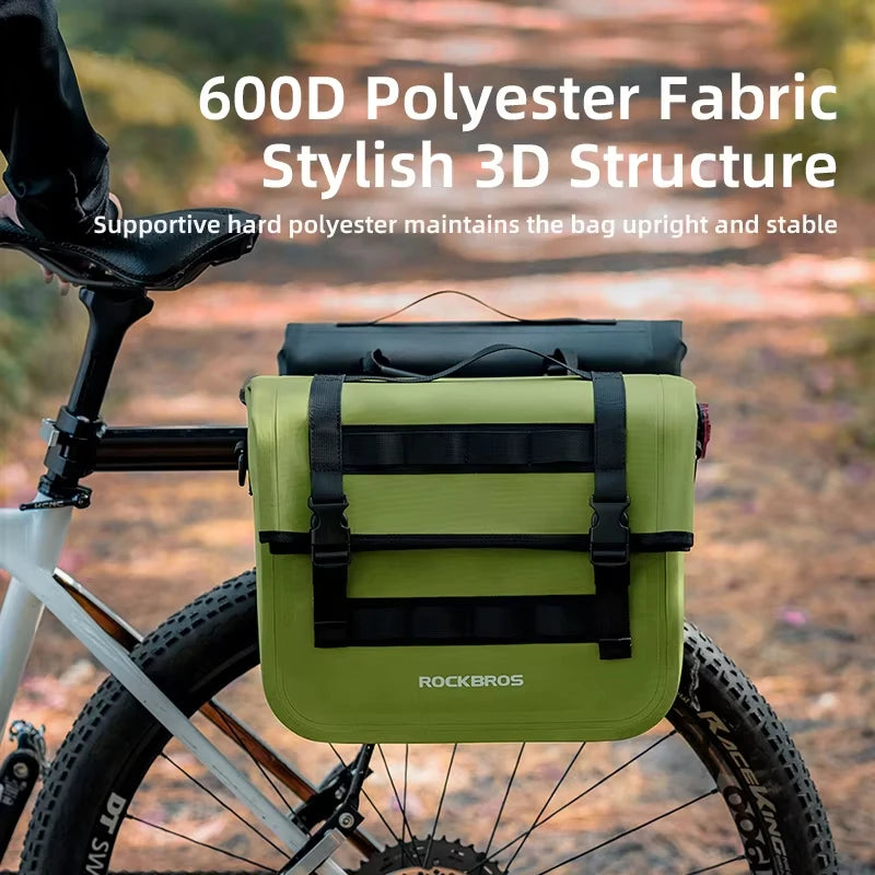 Rockbros Waterproof Bicycle Saddle Bag Multifunctional Rear Storage