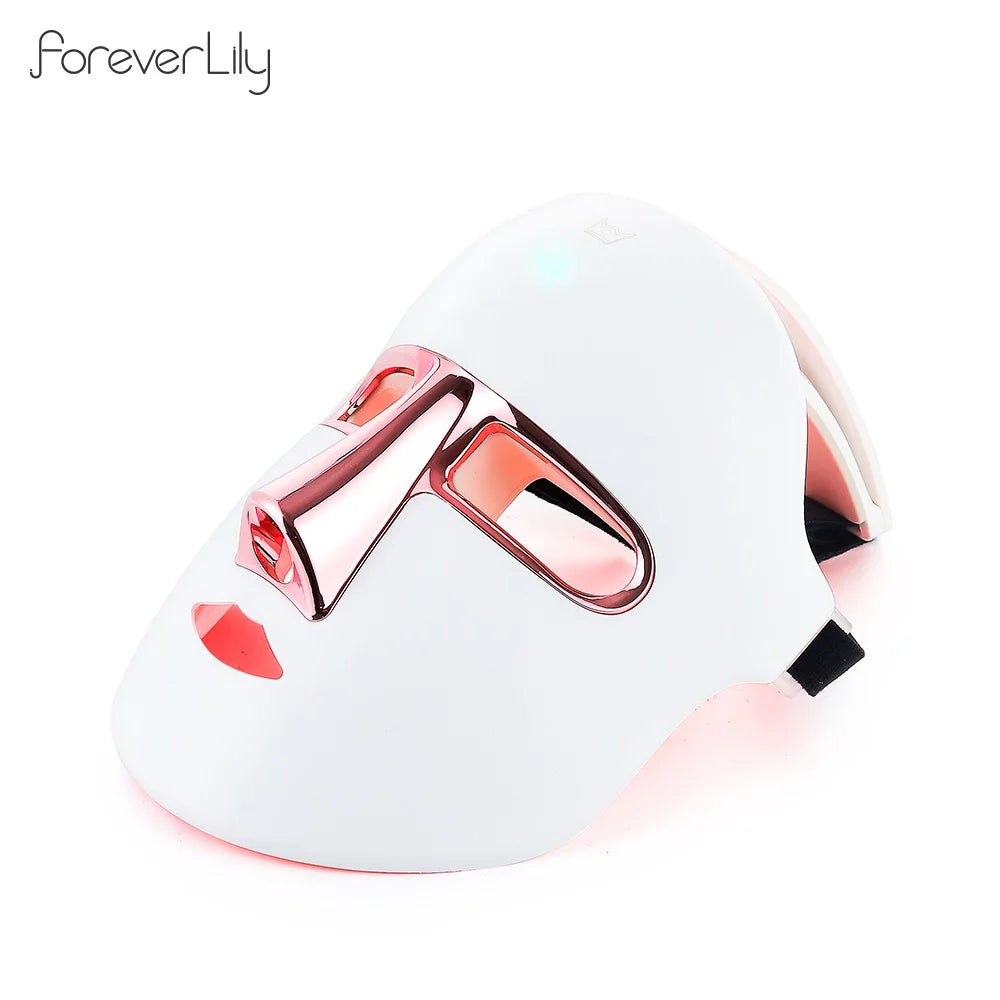 Foreverlily Wireless LED Photon Face Mask For Skin Rejuvenation Tightening