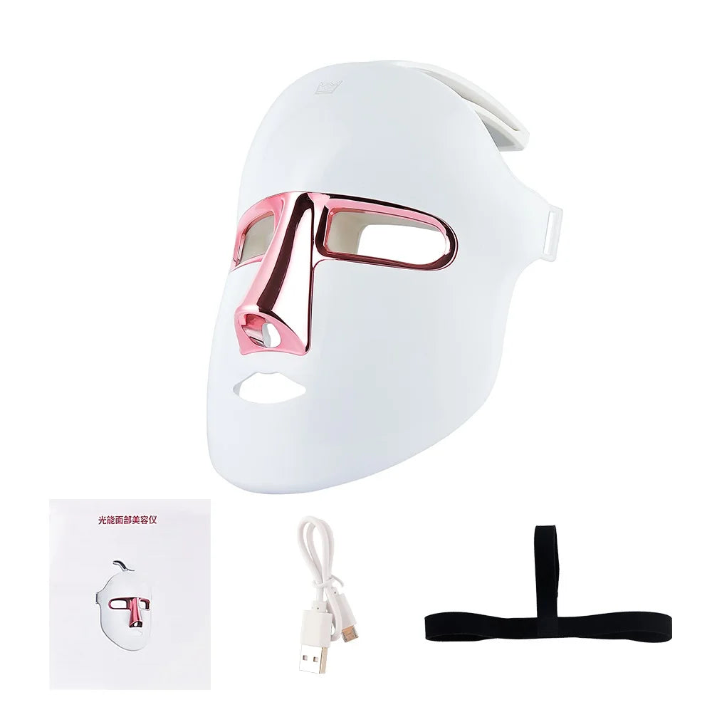 Foreverlily Wireless LED Photon Face Mask For Skin Rejuvenation Tightening
