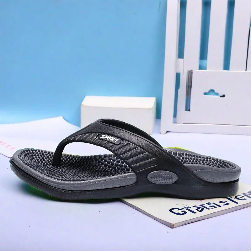 Mens Lightweight Arch Support Flip Flops Non Slip Thong Sandals