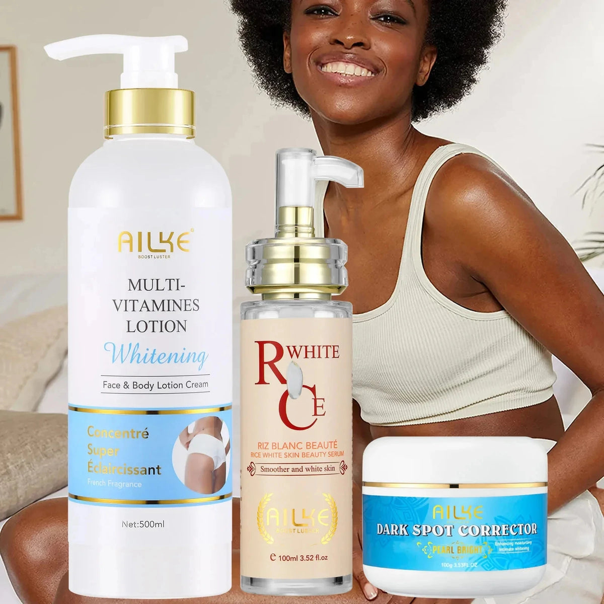 Ailke Multi Vitamin Whitening Body Lotion For Radiant Hydration