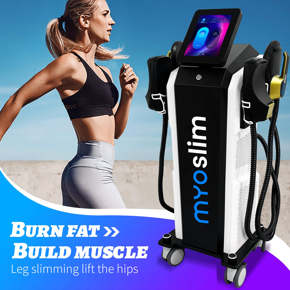 Emszero Ems Muscle Building Sculpting Machine For Body Fat Loss