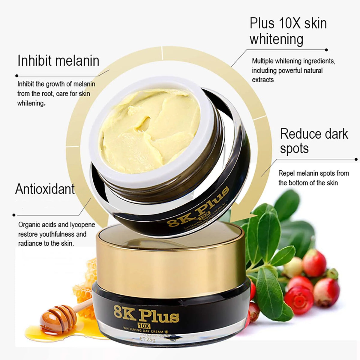AILKE Whitening Face Cream Reduces Dark Spots And Melanin