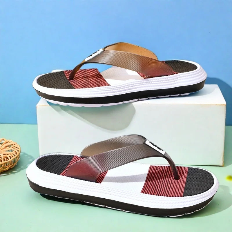 Womens Casual Indoor Outdoor Lightweight Slip On Beach Sandals