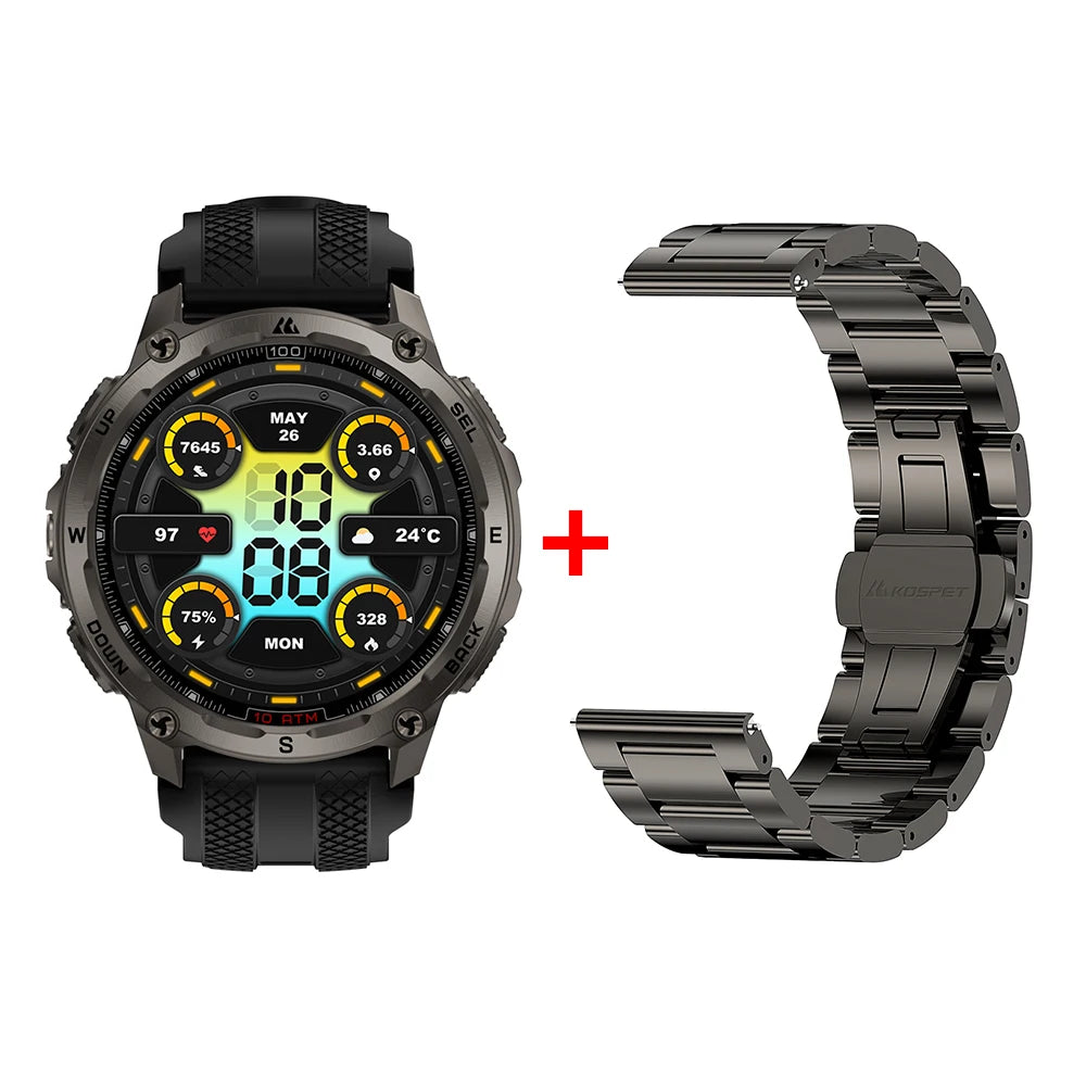 Kospet Tank T4 Smart Watch Offering Gps And Health Tracking