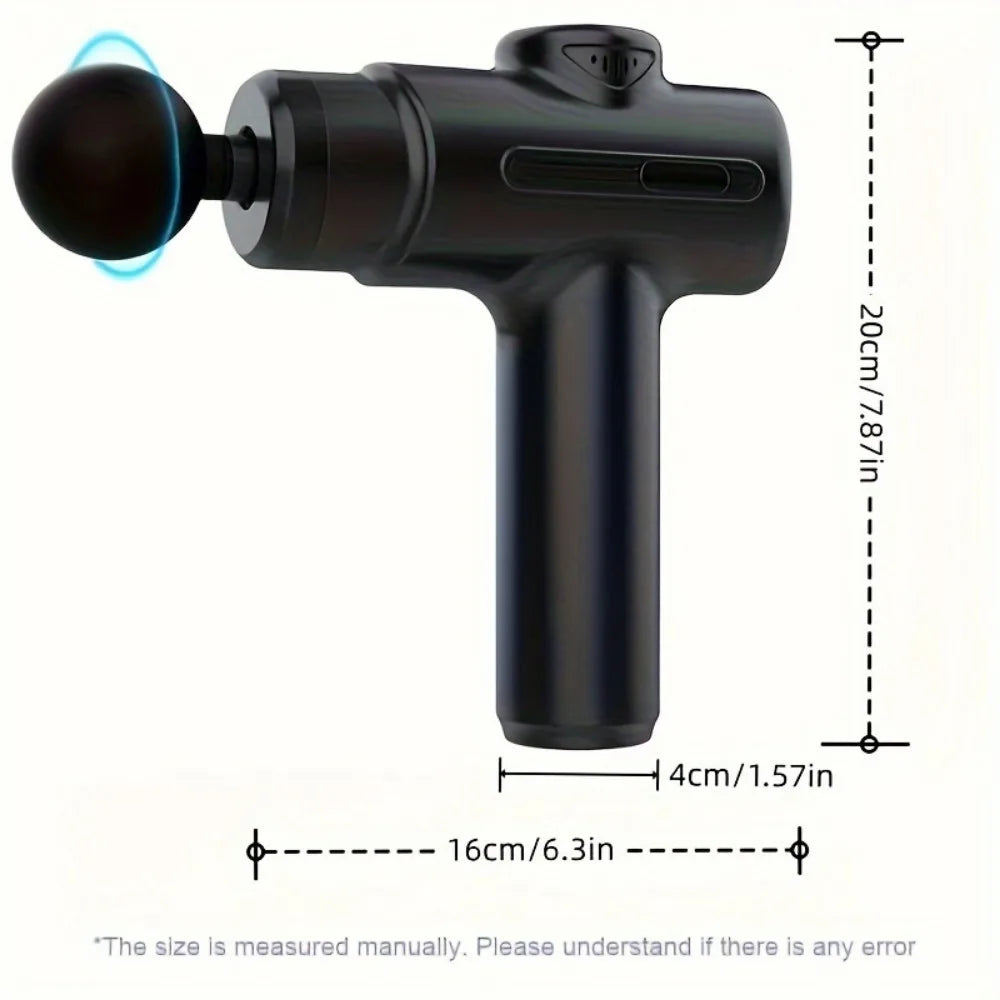 Deep Tissue Percussion Muscle Massage Gun With Eight Heads