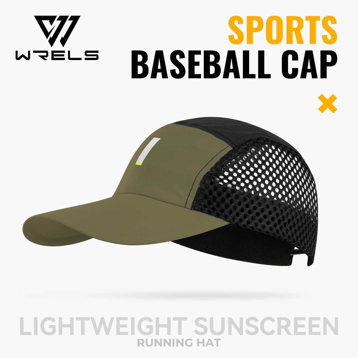 WRELS Lightweight Running Sun Hat With UV Protection And Breathable Design