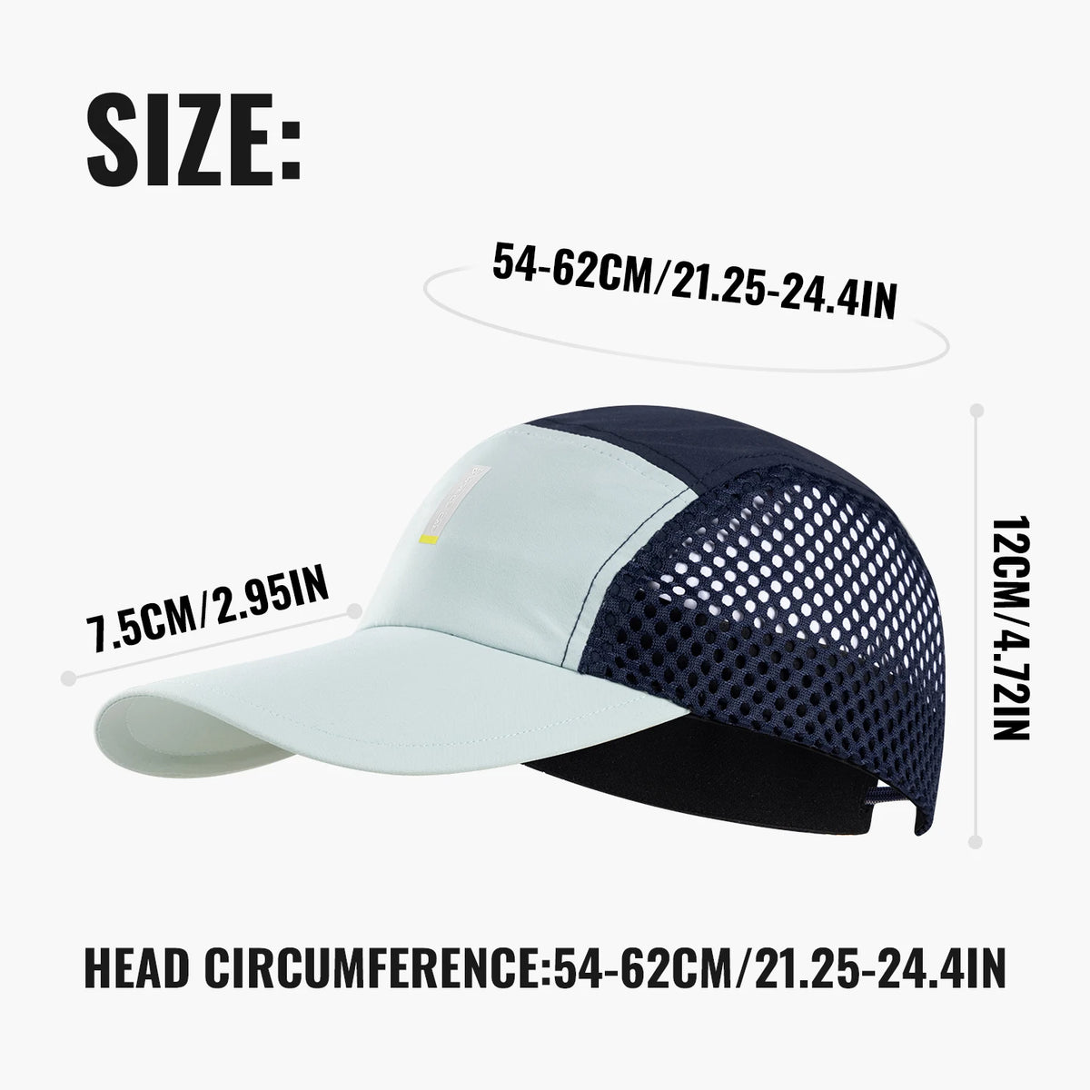 WRELS Lightweight Running Sun Hat With UV Protection And Breathable Design