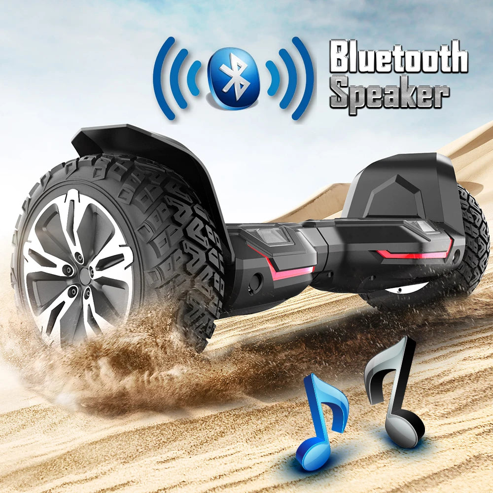 Electric Self Balancing Scooter With LED Lights And Music Speaker