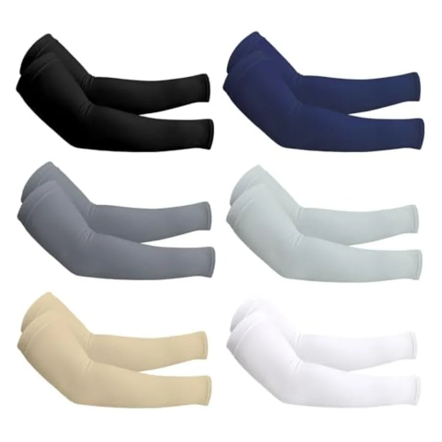 UV Protection Cooling Arm Sleeves For Men Women UPF 50