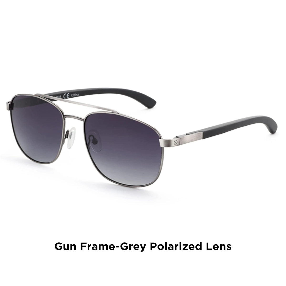 Zenottic Metal And Wood Polarized Progressive Prescription Sunglasses For Men