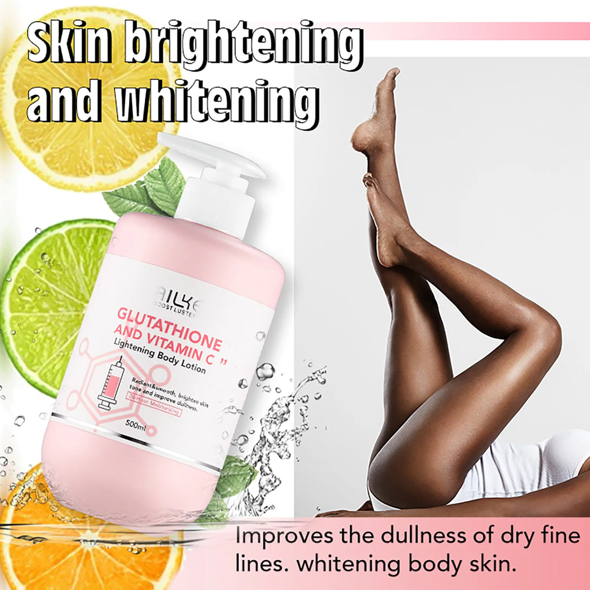 AILKE Vitamin C Glutathione Brightening Body Lotion