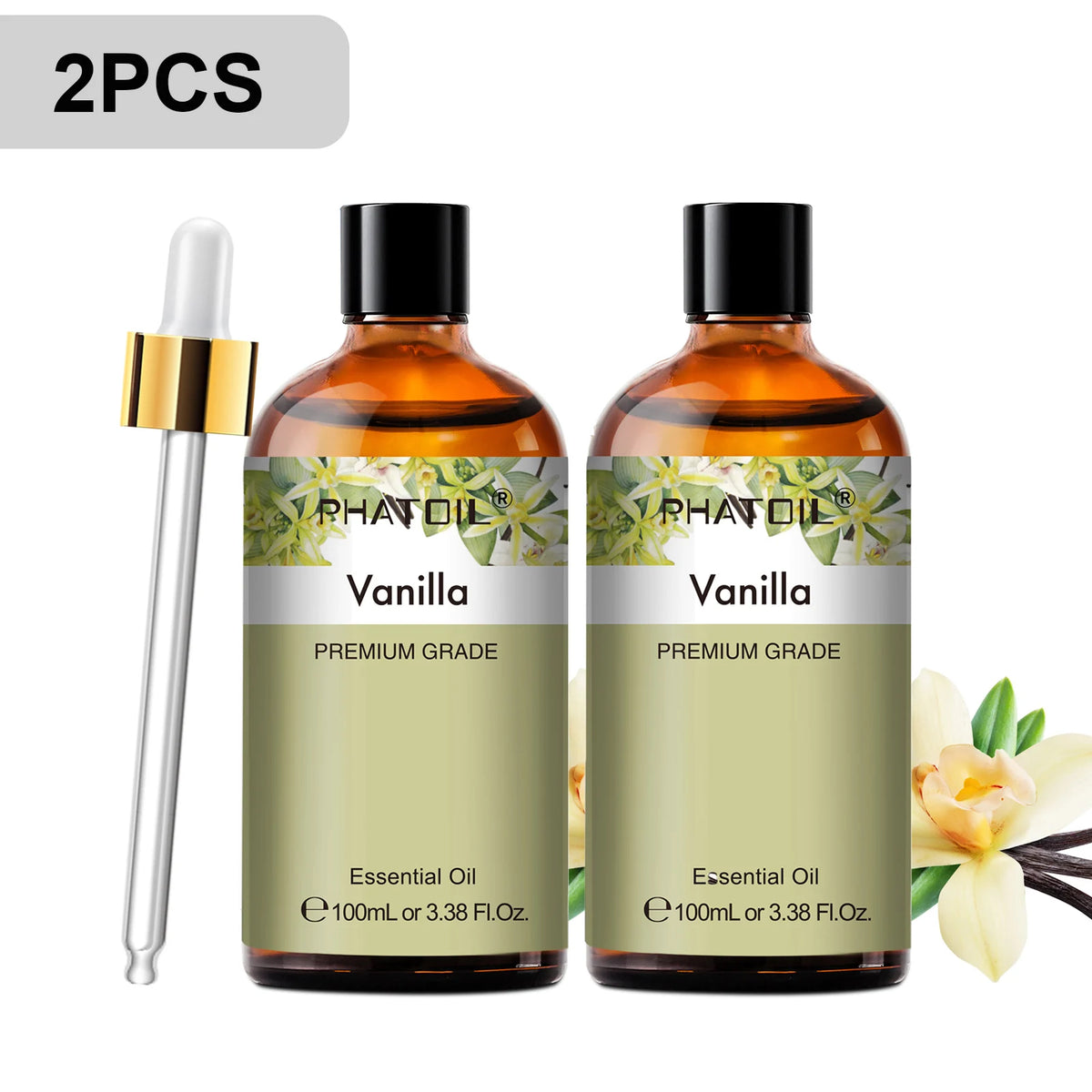 PHATOIL Essential Oil Set For Diffusers Soap Candles And Aromatherapy
