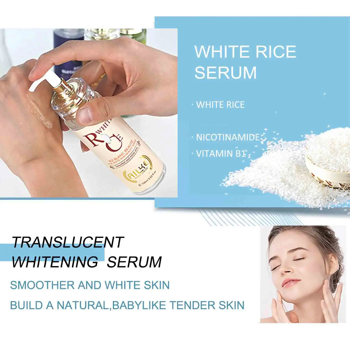 Ailke Multi Vitamin Whitening Body Lotion For Radiant Hydration
