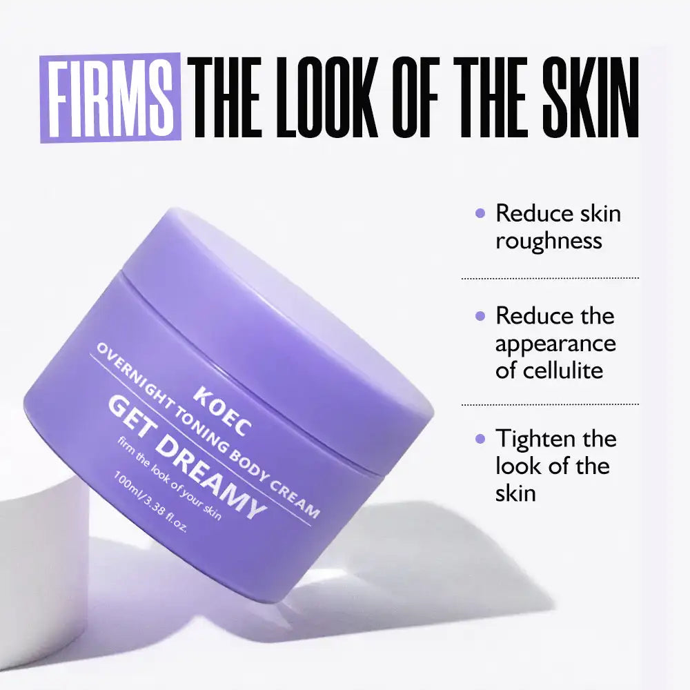 Overnight Toning Body Cream Moisturizing Firming Skin Care Lotion