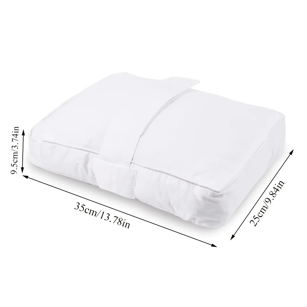 Memory Foam Knee Pillow For Side Sleepers With Straps
