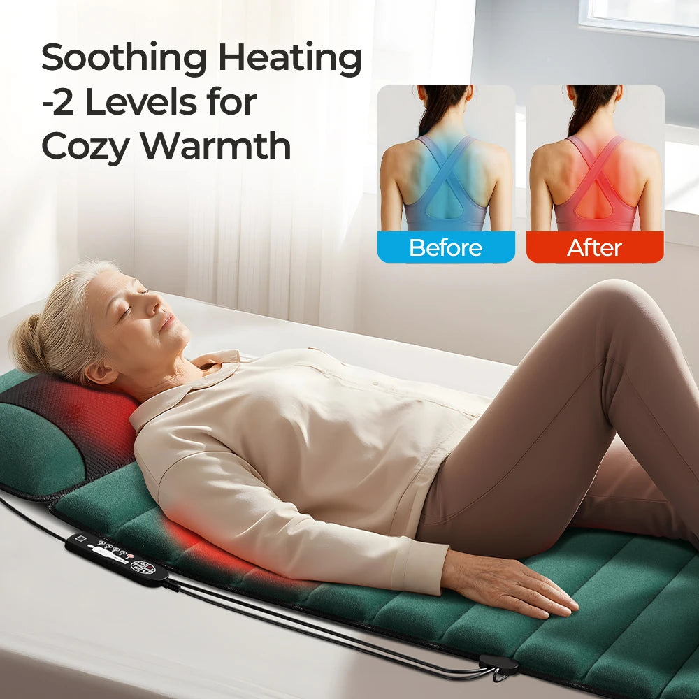 Homemassa 10 Motor Full Body Vibration Massage Mat